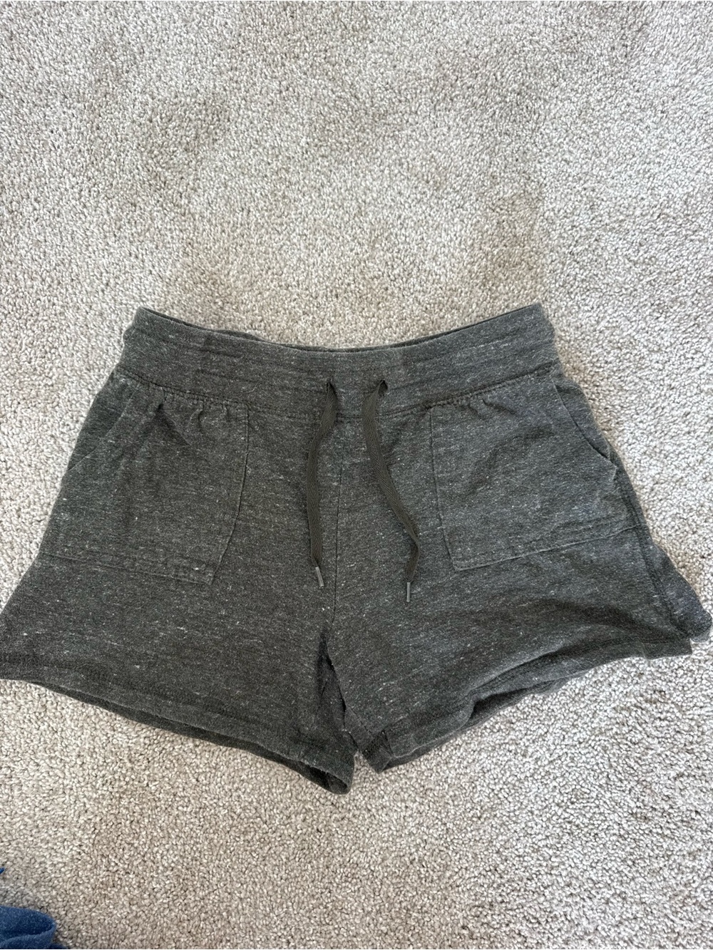 Athletic Works Women’s Dark Charcoal Drawstring Athletic Shorts